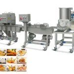Mini Automatic Hamburger & Nuggets Forming and Coating Line