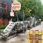 Continuous Double Mesh Belt Fryer